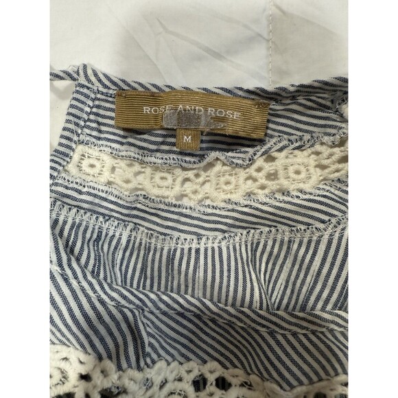 Rose & Rose Cotton Blouse M - Picture 6 of 10